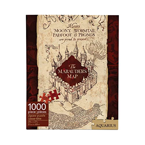 AQUARIUS 65284 Harry Potter Marauders Map Puzzle, Mehrfarbig, 1000 von AQUARIUS