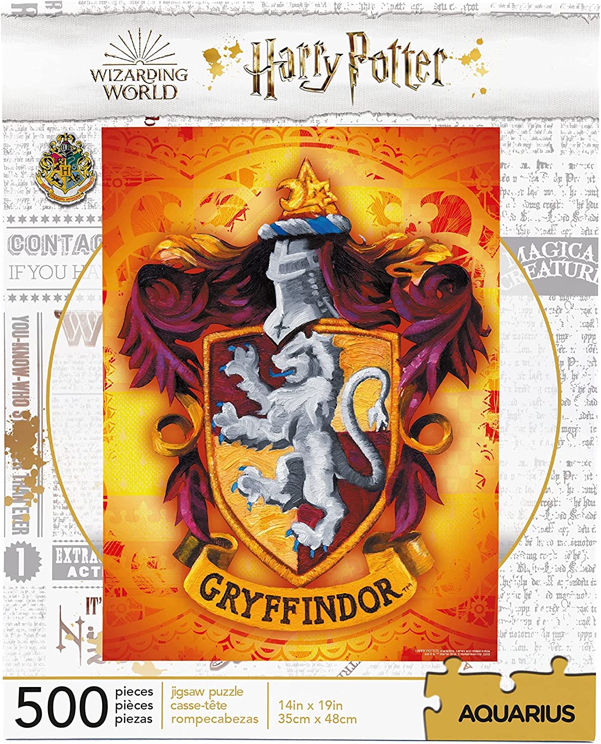 Aquarius Harry Potter - Gryffindor 500 Teile Puzzle Aquarius-Puzzle-62178 von Aquarius