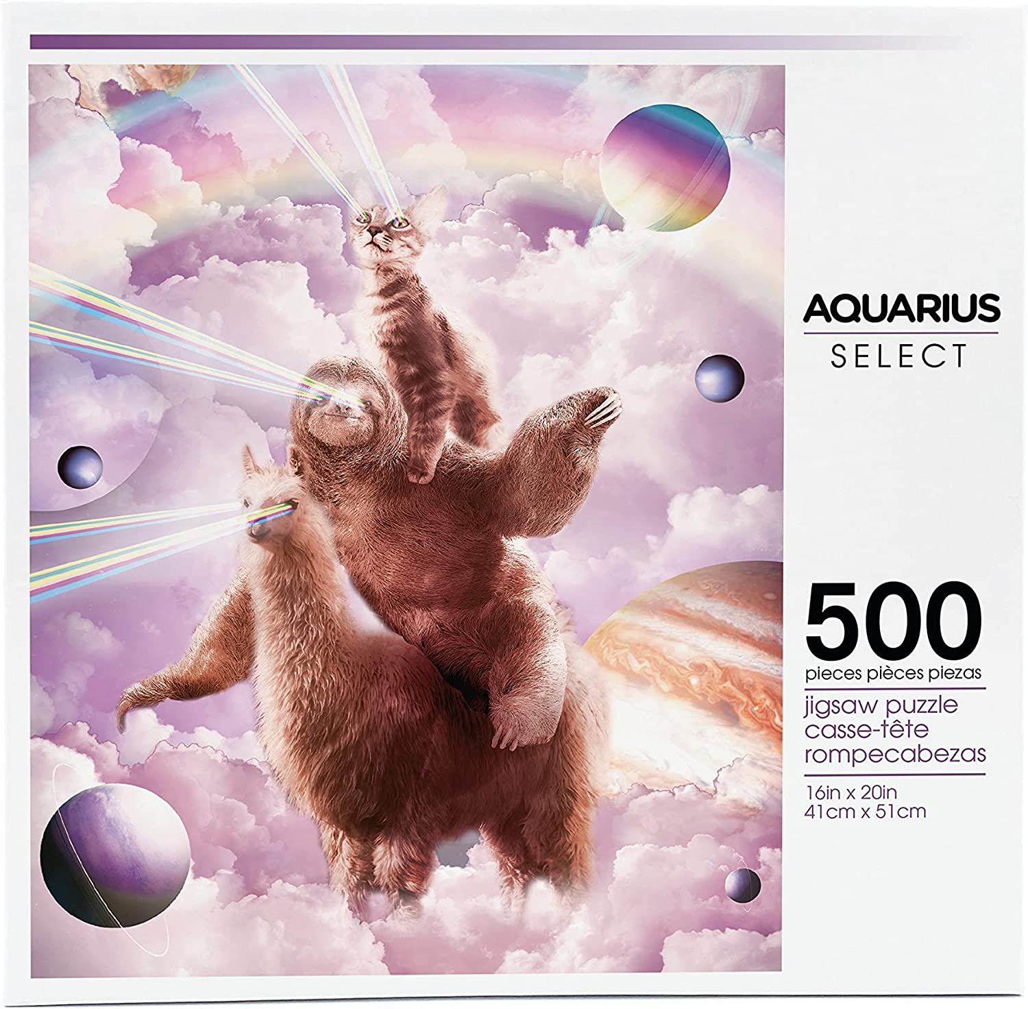 Aquarius Random Galaxy Laser Eyes 500 Teile Puzzle Aquarius-Puzzle-62521 von Aquarius