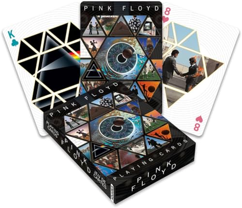 Aquarius Pink Floyd Playing Cards - Pink Floyd Themed Deck of Cards for Your Favorite Card Games - Officially Licensed Pink Floyd Merchandise & Collectibles - Poker Size with Linen Finish von AQUARIUS