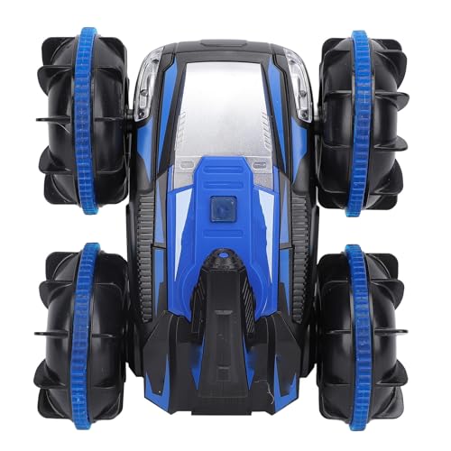 Aramox Amphibien -RC -Fahrzeug, RC -Stunt -Fahrzeug 360 Grad Flip Doppelseitiges Fahren für Jungen und Mädchen ab 4 Jahren (Blue) von Aramox