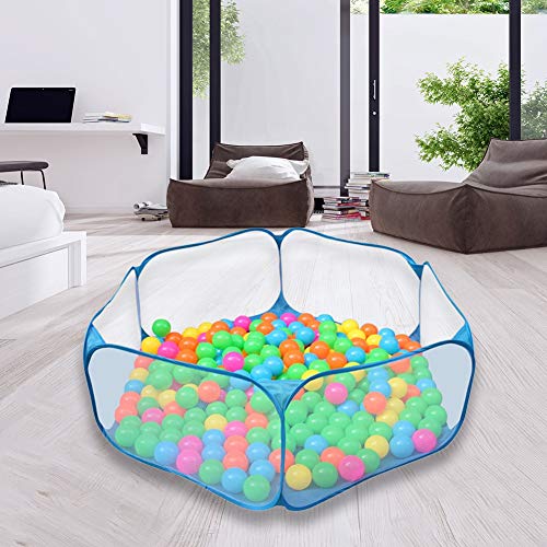 Ball Pool Portable Baby Ball Zelt Kleinkind, tragbare und Faltbare Ozean-Ball-Grube für Kleinkinder Innen- und im Freienspielen von Aramox