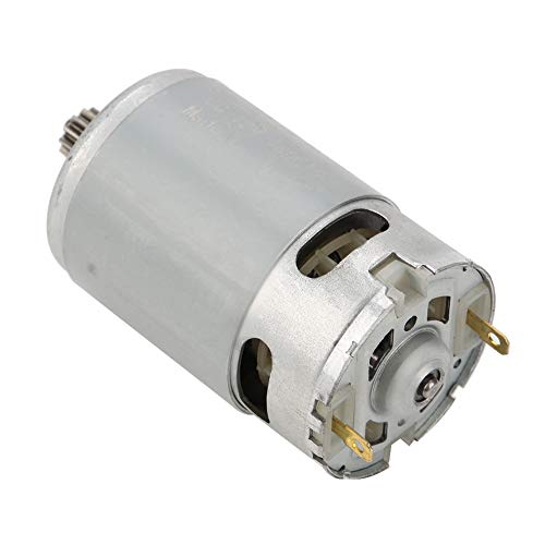 Aramox Brandneu, 12 Zähne Zahnrad Zweigeschwindigkeits -DC -Motor für Elektrische Bohrmaschinenmaschinen, Kleine Körper, Hohe Leistung, Geringes Geräusch, Geeignet für Elektrische (12V) von Aramox