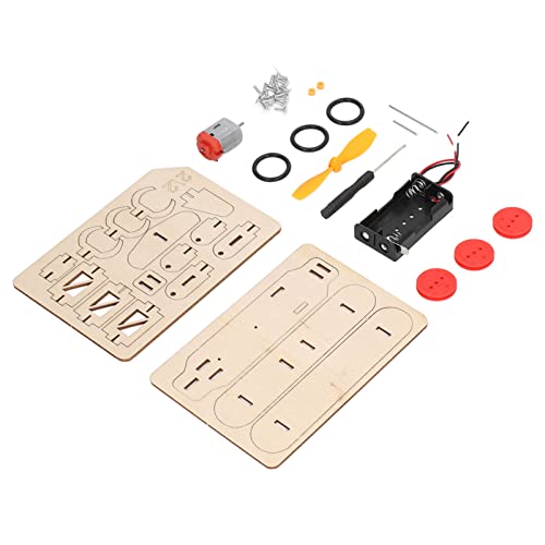 Aramox Elektrisches Holzgleitflugzeug Bildungsdiy Model Montage Spielzeug für, STEM Science Experiment Kit für Kindergeschenke von Aramox