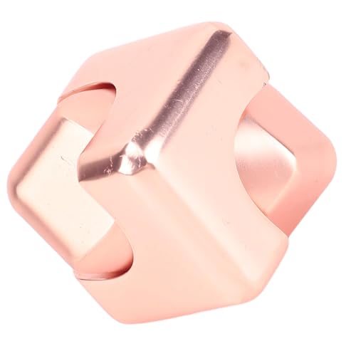 Aramox Fingerspitzen -Gyroskop -Spannungsspielzeug, Aluminiumlegierungs -Rotation Spielzeug für EIN Büro mit Split -Mechanismus, Tisch -Unterhaltungs -Desktop -Spielzeug (Roségold) von Aramox