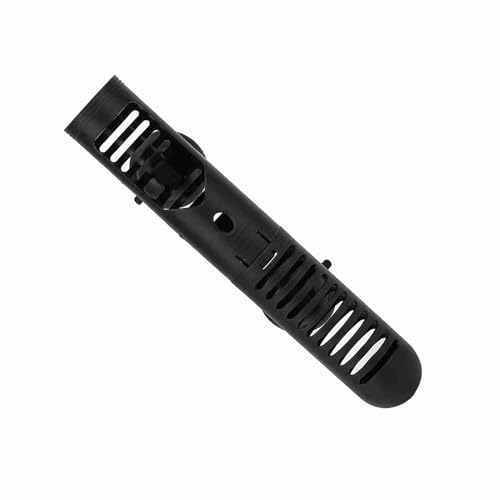 Aramox Fischheizung Schutzabdeckung Aquariumheizung Schutzschutzabnehmbar Einstellbarer Fall mit Saugnäpfeln für Fischschildkröten Frösche Sicherheit (Nr. 0 Schutzabdeckung 18,5 cm lang) von Aramox