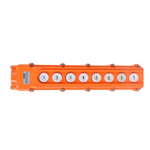 Aramox Hufkontrollschalter Crane Controller COB -64 220 V/500V Langable ABS -Abdeckung für Elektrische Hebezeuge von Aramox