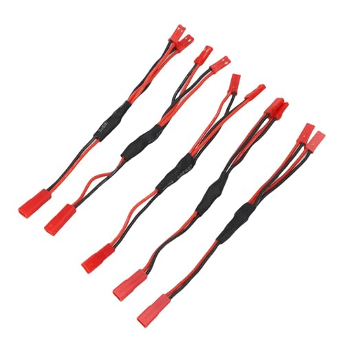 Aramox JST -Stecker Splitter Praktisches Verlängerungskabel für Esc 030 050 180 Motoren 5PCS JST FEMALT WEIBENS MÄNDLICH Y Kabelkabelbaumdraht für RC -Motor Esc Stecker Splitter Aramox JST -Stecker Splitter Praktisches Verlängerungskabel für Esc 030 050 180 Motoren 5PCS JST FEMALT WEIBENS MÄNDLICH Y Kabelkabelbaumdraht für RC -Motor Esc Stecker Splitter von Aramox