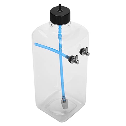 Aramox Kraftstofftank, Ferngesteuerte Modellzubehörteile, Transparenter Kunststoff-Kraftstofftank für RC-Flugzeug, RC-Kraftstofftank (1000 ml (für 85–120 cm³ Flugzeuge)) von Aramox