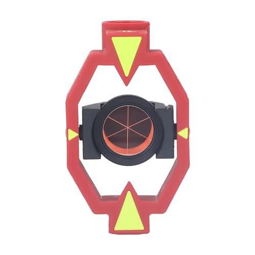 Aramox Mini Prism Geodätes Vermessung Prism Total Station 0mm Konstante K9 Optische Glas 1 Zoll Durchmesser für Land Vermessungstunnel Minen Autobahnen von Aramox