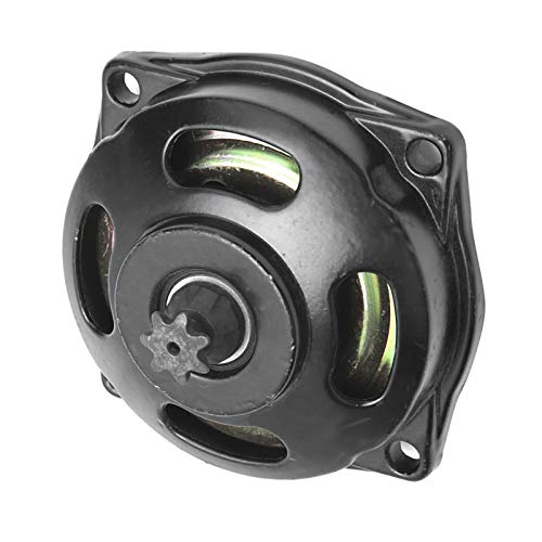 Aramox Moto-Kupplungsglockengehäuse, 7 Zähne, Ritzel, Schwarz für MiniMoto 47, 49, 25H, 6 Mm, Standard, Luftgekühlt Aramox Moto-Kupplungsglockengehäuse, 7 Zähne, Ritzel, Schwarz für MiniMoto 47, 49, 25H, 6 Mm, Standard, Luftgekühlt von Aramox