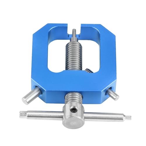 Aramox Motorritzel Zahnrad Puller RC Motor Zahnradentfernung Werkzeug Aluminiumlegierung Edelstahl mit Heller Oberfläche ohne Burr für Fernbedienungsauto -Zubehör HSP HPI Axial SCX10 (Blue) von Aramox