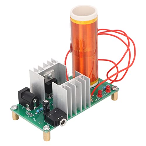 Aramox Multifunktionales Wissenschaftsexperiment DIY Electronic Coil Kit, Ionenkranz, Musikwiedergabe, Plasmaübertragung mit Schaltungsdesign für Kinderexperiment Aramox Multifunktionales Wissenschaftsexperiment DIY Electronic Coil Kit, Ionenkranz, Musikwiedergabe, Plasmaübertragung mit Schaltungsdesign für Kinderexperiment von Aramox