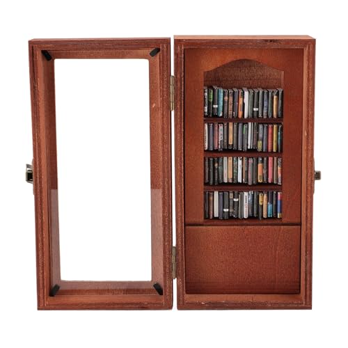 Aramox Stressabbau, Simulierte Bücher, Vielseitiger Gebrauch, Künstlerisches Ambiente, Robuste Konstruktion, Massivholz Angst Erleichterung Bücherregal, mit 1 Packbuch Figur, Künstler Aramox Stressabbau, Simulierte Bücher, Vielseitiger Gebrauch, Künstlerisches Ambiente, Robuste Konstruktion, Massivholz Angst Erleichterung Bücherregal, mit 1 Packbuch Figur, Künstler von Aramox