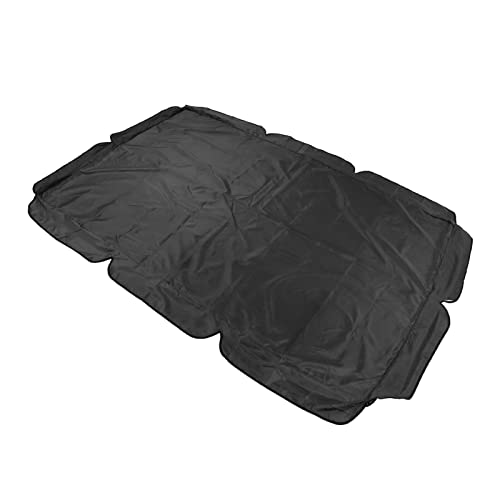 Aramox Swing Canopy-Ersatztop, 600d Oxford Water Proof & Sun Proof 2-3 Saats Schatten-Markisenabdeckung mit Einfacher Installation, Geräumiger und Verdickter, Multifunktionaler Allwetter (Black) von Aramox