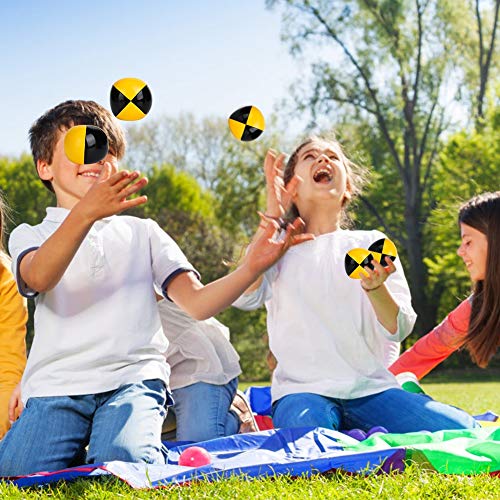 Aramox Thud Jonglieren von Bällen Leichtes Spielen Set für Anfänger Gelbe Schwarze 3pcs von Aramox