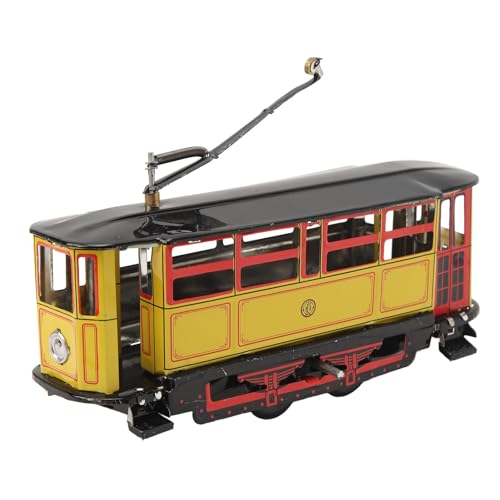 Aramox Tinplate Vintage Wind -up Trolley Funktionales Dekoratives Spielzeug für Erwachsene, Metall Trolley Model Windup Requisite für Cafés Aramox Tinplate Vintage Wind -up Trolley Funktionales Dekoratives Spielzeug für Erwachsene, Metall Trolley Model Windup Requisite für Cafés von Aramox
