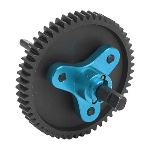 Aramox Vollrutschkupplung in 54T Aluminiumstahl für Schrägstriche 1/10 RC -Autos, Langlebig RC -Liebhaber (Blue) von Aramox