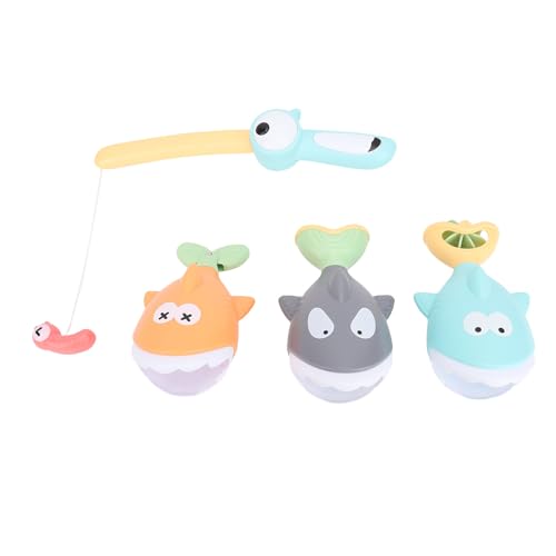 Aramox Wasserspielzeug für Badewanne, Babybad Fischerei Spielzeugset Interaktiver Duschkopf mit Fischereispiel Sichere Sensorische Entwicklung Spielzeug für Kleinkinder Aramox Wasserspielzeug für Badewanne, Babybad Fischerei Spielzeugset Interaktiver Duschkopf mit Fischereispiel Sichere Sensorische Entwicklung Spielzeug für Kleinkinder von Aramox