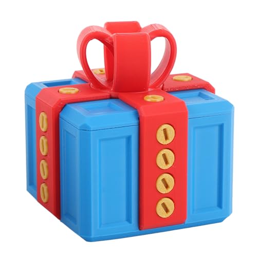 Nervige Geschenkbox, 3D-Gedruckter Spielzeug-Aufbewahrungsbehälter für Feiertage, Weihnachten, Geburtstagsfeiern mit Schraubdetails, Lebendigen Farben, Hochwertigen Materialien Nervige Geschenkbox, 3D-Gedruckter Spielzeug-Aufbewahrungsbehälter für Feiertage, Weihnachten, Geburtstagsfeiern mit Schraubdetails, Lebendigen Farben, Hochwertigen Materialien von Aramox