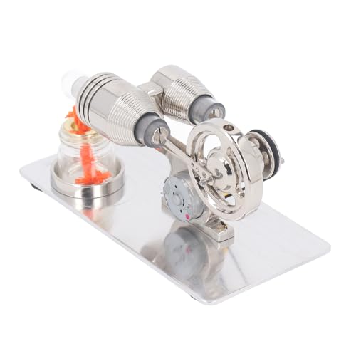 Stirling Motor Bildungsmodell Faszinierendes Design für Schreibtisch Display Metallmaterial Kit Stirling Motor Bildungsmodell Faszinierendes Design für Schreibtisch Display Metallmaterial Kit von Aramox