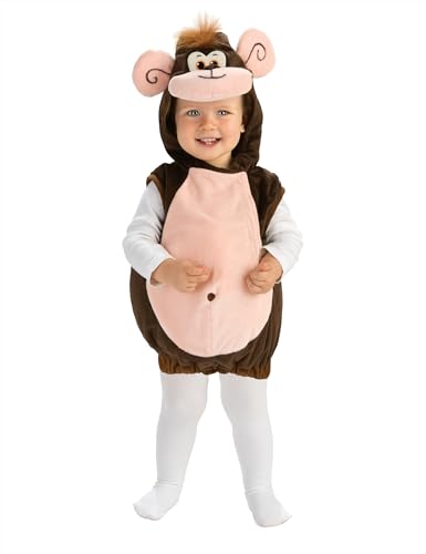 Rubies 885590_TODD Kostüm Affe, Unisex - Kind, bunt, T (1-2 años) von Rubies