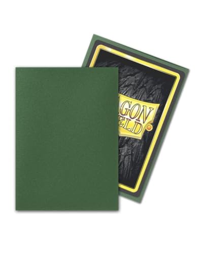 Arcane Tinmen Dragon Shield: Matte – Forest Green (100) von Dragon Shield