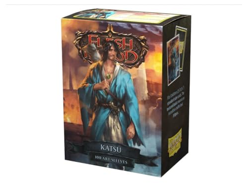 ARCANETI Dragon Shield Flesh and Blood License Standard Matte Art Sleeves - Katsu (100 Sleeves) von Arcane Tinmen