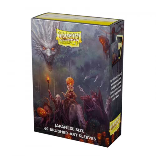 ARCANETI Dragon Shield Japanese Size Brushed Art Sleeves - Halloween 2022 (60 Sleeves) von Arcane Tinmen