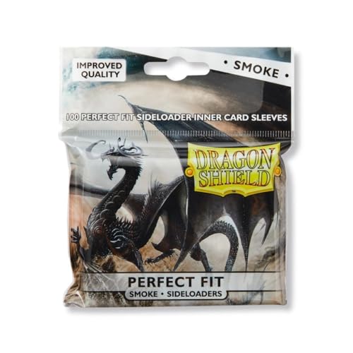 Arcane Tinmen Dragon Shield Inner Sleeves – Sideloader – Clear/Smoke(100) von Dragon Shield