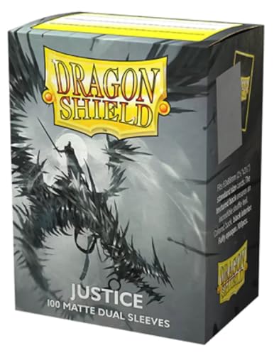 Arcane Tinmen ApS ART15061 Dragon Shield: Matte – Dual Justice (100) von Dragon Shield