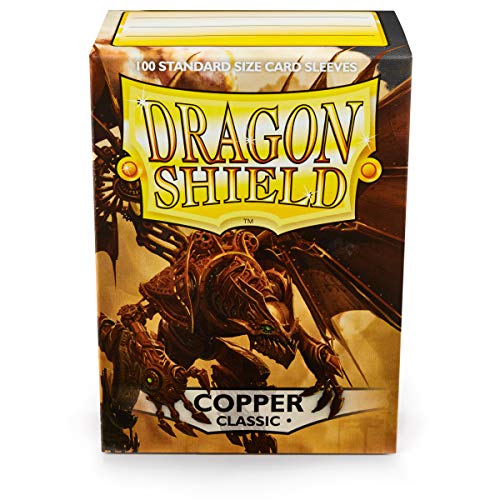 Dragon Shield ART10016 Classic Standard Size Sleeves 100pk-Copper von Arcane Tinmen