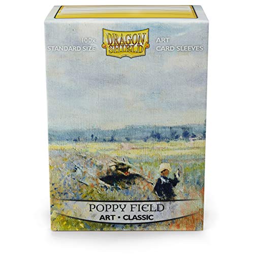 Arcane Tinmen 12018 - Dragon Shield: Sleeves Classic – Poppy Field (100) *limitiert* von Dragon Shield