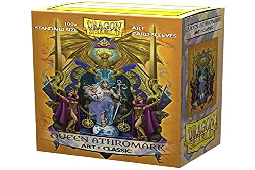 Dragon Shield Standard Size Classic Art Sleeves - 100 Count (Queen Athromark Coat of Arms), 12025 von Arcane Tinmen