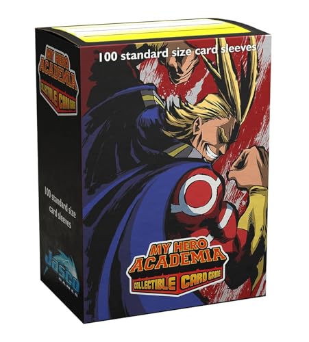 Dragon Shield Matte Art Sleeves - My Hero Academia - All Might Flex (100 Sleeves) von Arcane Tinmen