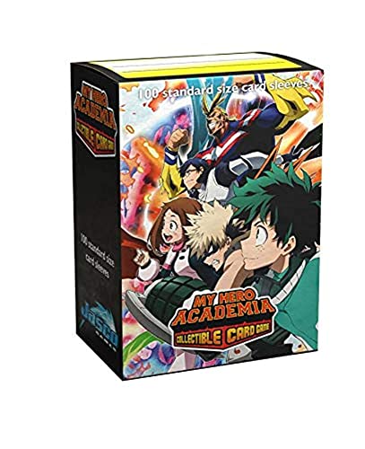 Dragon Shield Matte Art Sleeves - My Hero Academia - Plus Ultra Fight (100 Sleeves) von Arcane Tinmen