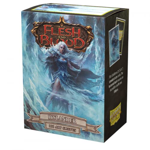 Arcane Tinmen Dragon Shield Flesh and Blood Uprising - Matte Art Sleeves Iyslander (100 Sleeves) von Arcane Tinmen