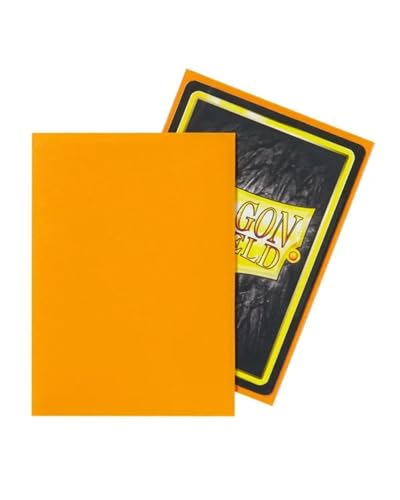 Arcane Tinmen ApS ART11013 Dragon Shield Sleeves Matte Orange Card Game von Arcane Tinmen ApS