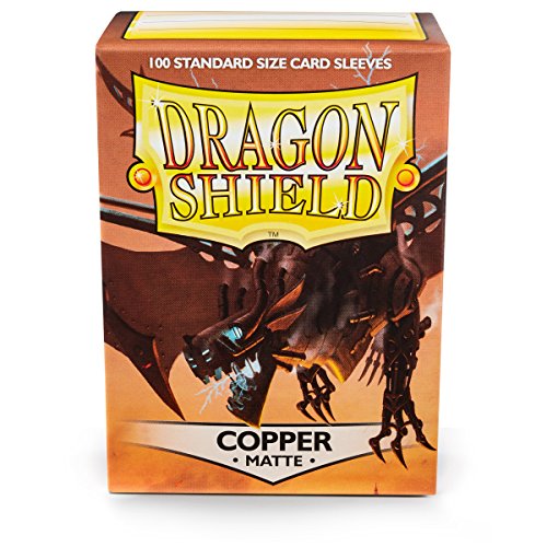 Arcane Tinman ART11016 Sleeves: Dragon Shield Matte Copper Standard 100pk-Copper, One Size von Dragon Shield