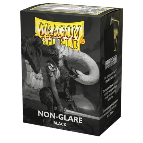 Arcane Tinmen Dragon Shield: Matte – Black, Non Glare V2 (100) von Dragon Shield
