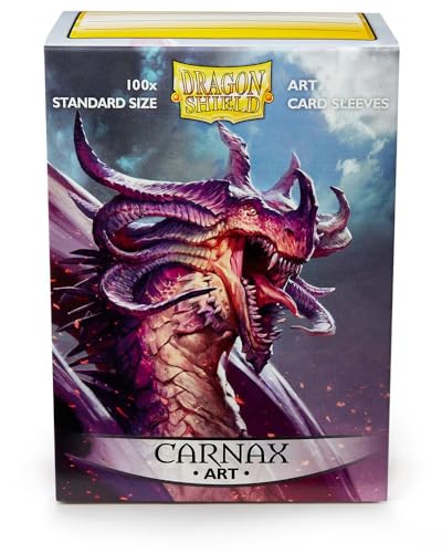 Arcane Tinmen ApS ART12011 Dragon Shield: Art Sleeves Classic CARNAX limitiert, Mehrfarbig von Arcane Tinmen