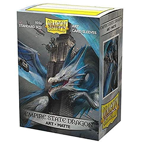 Dragon Shield: Art Sleeves Matte Classic – Empire State Dragon (100) von Arcane Tinmen