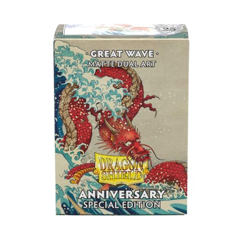 Arcane Tinmen ApS ART12117 Dragon Shield: Dual Art – Wave (100) von Dragon Shield
