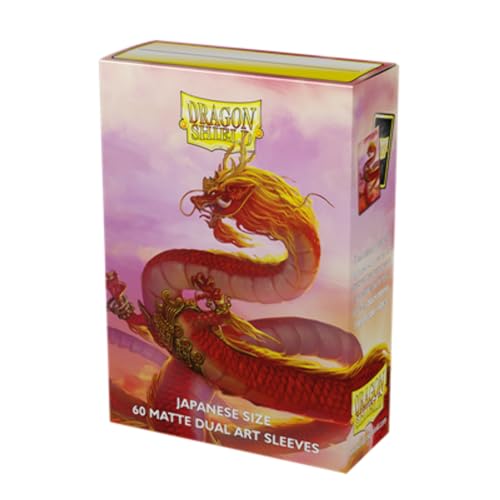 Arcane Tinmen Dragon Shield: Japanese Brushed Art – Wood Dragon 2024 (60) von Dragon Shield