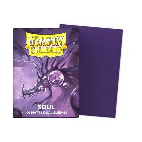 Arcane Tinmen ApS ART15062 Dragon Shield: Matte – Dual Soul (Metallic Purple) von Arcane Tinmen