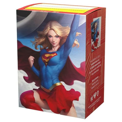 Arcane Tinmen ApS ART16096 Dragon Shield:Classic Brushed Art: Supergirl Series No.2 (100) von Dragon Shield