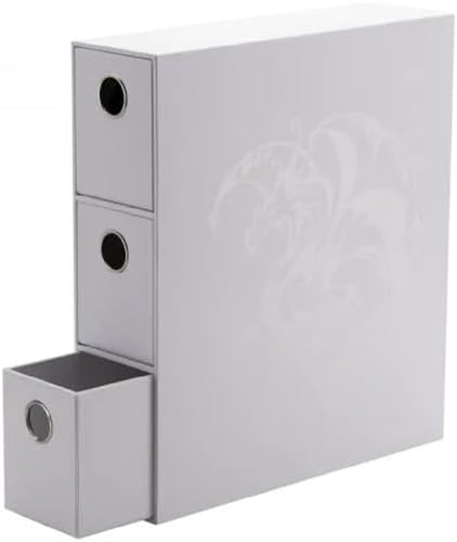 Arcane Tinmen ApS ART33701 Dragon Shield: Fortress Card Dravers – White von Arcane Tinmen