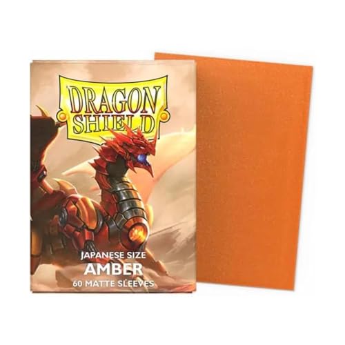 Arcane Tinmen ApS Dragon Shield: Japanese Matte – Amber (60) von Dragon Shield