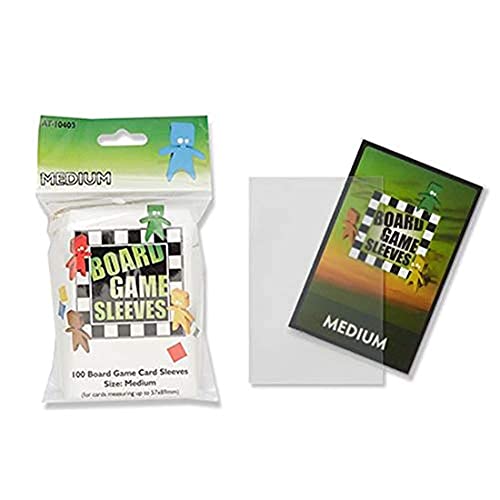 Arcane Tinmen Board Game Sleeves 100 ct Medium Size Card Sleeves Individual Pack von Arcane Tinmen
