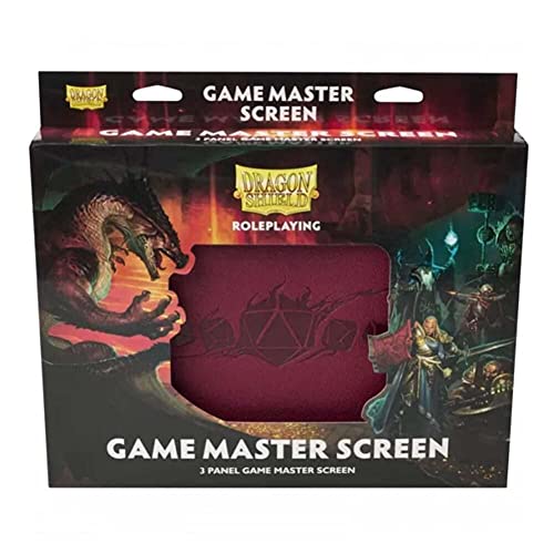 Arcane Tinmen Dragon Shield RPG: Game Master Screen: Blood Red AT-50022, Medium von Arcane Tinmen